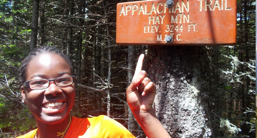 backpacking course for teens in maine